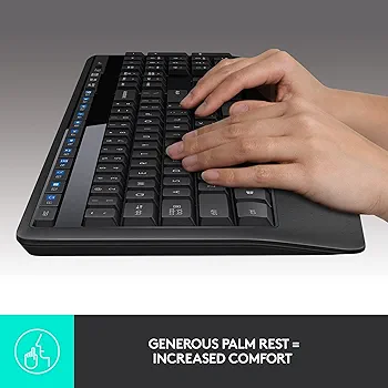 كيبورد مع الماوس لاسلكي logitech mk345