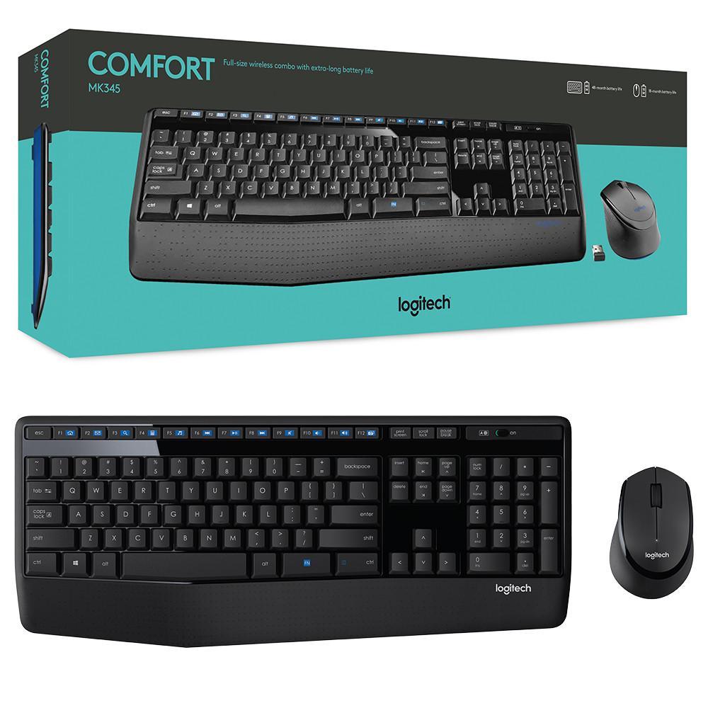 كيبورد مع الماوس لاسلكي logitech mk345