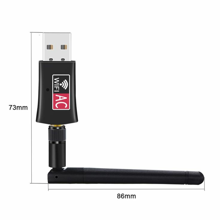 دونقل واي فاي USB 5GHZ&2.4GHZ